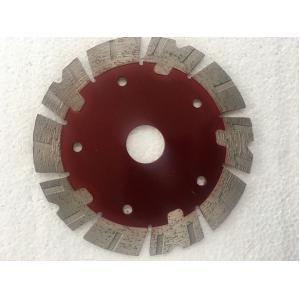 China Red 115mm Stone Cutting Blade For Circular Saw / Thin Diamond Cutting Disc supplier
