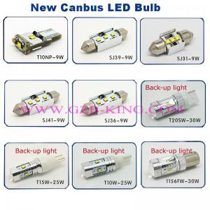 High power canbus LED bulb