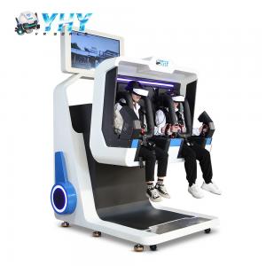 China 5000W 9D Cinema Rotating VR 360 Simulator with double seats bring double income supplier