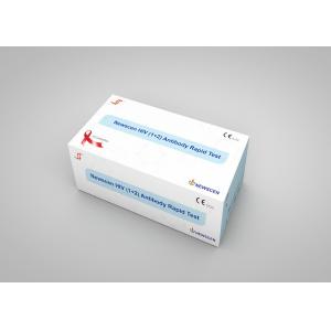 China Home STD Testing 25ml Serum Plasma HIV Rapid Test Kit supplier