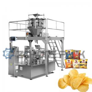 Food Automatic Packaging Machine Snacks Potato Chips French Fries Automatic Bagging Machine