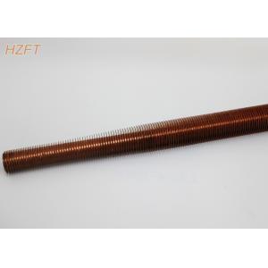 China Drinking Water Heaters and Solar Systems extruded fin tubes C12000 / C12200 Material wholesale