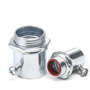 China Conducto de zinc de aluminio 1/2'-4' Emt Conjunto de conector de tornillo supplier