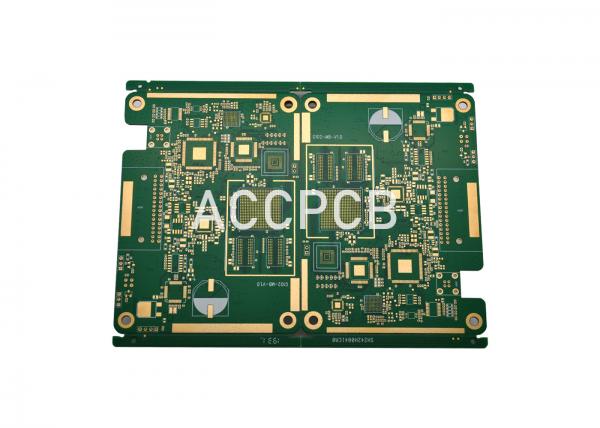 Goldfinger High Density PCB Rapid Prototyping PCB High Frequency for Sound Card