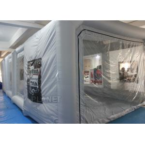 Outdoor Professional Inflatable Car Paint Booth 210 D Reinforced Oxford