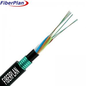 GYTY53 PE Inner Outer Sheath 8 Core Single Multi Mode Fiber Optic Cable