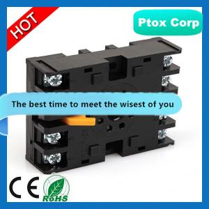 China 8pins plug-in Relay Socket/relay base supplier