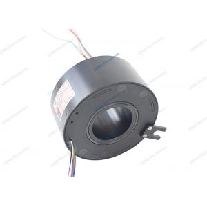 8circuits 1A Signal Through Hole Slip Ring with ID50mm & 500RPM For Industry
