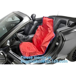 China Polyester Durable Nylon Van Vehicle Waterproof Car Seat Cover Protector, Front Seat Cover for Universal Car Seat supplier