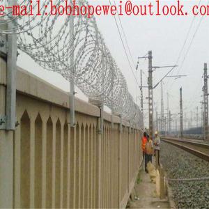 China stainless steel 304 razor wire /razor wire mesh/razor wire fencing/SGS standard razor wire/galvanized cbt65 razor wire wholesale