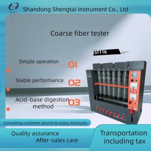 China Acid And Alkali Boiling Method Coarse Fiber tester for food feed pellet material Coarse Fiber  Analyzer supplier