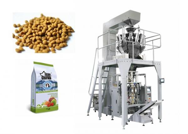 Stainless Steel Multihead Weigher Packing Machine For Popcorn Noodle / Snack