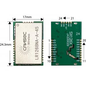 No Antenna Lora Wireless Module Low Power Consumption Iot Small Size