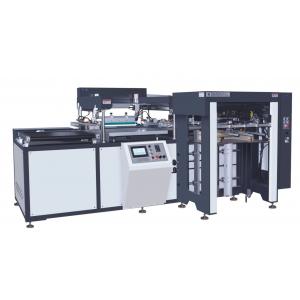 China 380V Flatbed Automatic Screen Printing Machine With 900mm Stack Height supplier