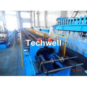 Pre Cutting Press Cable Tray Bending Machine 80mm Shaft