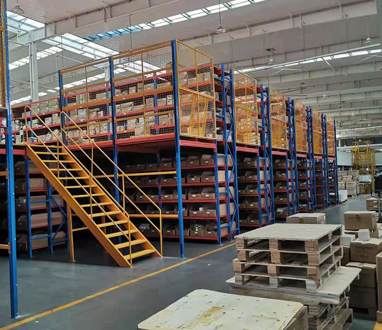 China Multi Tier Mezzanine Floor System Warehouse Mezzanine Systems Simple Assembly wholesale