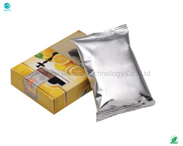 Matt Shiny Silver Aluminized Polyester Film For Shisha Inner Packaging Water