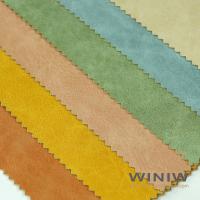 China Artificial Garment PU Leather Thickness 0.5mm - 0.8mm PU Synthetic Leather on sale