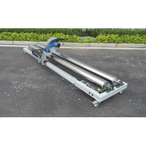 3m length semi-automatic Roll Cutting Machine for flex banner,sticker roll