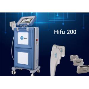 HIFU Machine Face Tightening Ultrasound Machine Extra Cooling Handpiece Interval distance 1 - 2mm