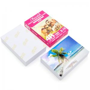 China Premium Bright White Wood Pulp Glossy Inkjet Photo Paper wholesale