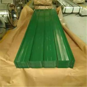 China Lightweight Corrugated Sheet Metal Panels , Galvanised Corrugated Steel Roof Sheets supplier