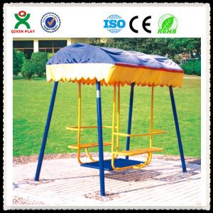 China Garden Swing Chair With Tent / Children and Adults Swing Chair for Park QX-100C supplier