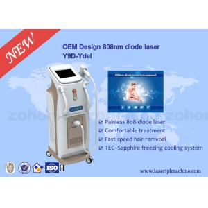 China Touch Screen Professional 808 Diode Laser Hair Removal Machine For Body supplier