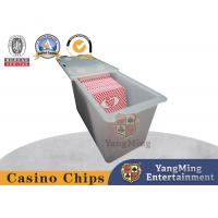 China Casino Acrylic Polish 8 Deck Playing Card Deck Holder on sale