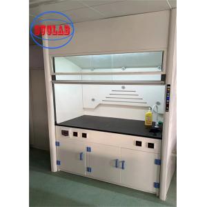 China Epoxy Resin Worktop Lab Fume Hoods 0.3KW For Chemical Fume Extraction And Ventilation Solution supplier