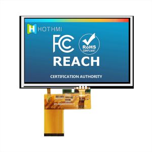 China 5 Inch Resistive Touchscreen TFT LCD With 800x480 Resolution wholesale