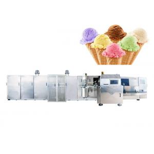 China High Capacity 3500 PCS / Hour Ice Cream Cone Machine Less Gas Consumption supplier