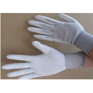 China Les gants enduits par unité centrale blancs Shell sans couture 7/8/9 pouces s'appliquent au fonctionnement en métal supplier