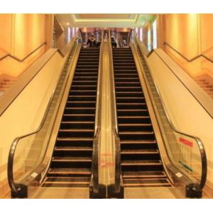 35 Degree 1000mm Step Electric Escalator Stainless Steel Grocery Cart Escalator