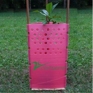 Customized Colour Corrugated Plastic Tree Guard for High-Density Tree Protection
