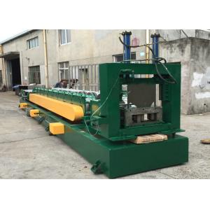 China 15 Roller Stations U Channel  Purlin Roll Forming Machine with Auto Punching Holes supplier