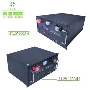 China LiFePO4 Solar Battery Storage System 51.2v 200Ah 10kwh 20kwh 30kwh supplier