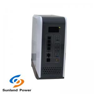 China 2000W Power Station 5324WH Lithium Battery For Home With AC Output And Wheels supplier