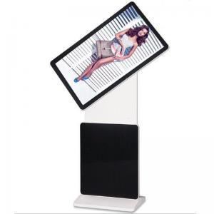 China Vertical Rotate Android 55 Inch Kiosk 1920x1080 FHD LED Backlight 60000 Hours supplier