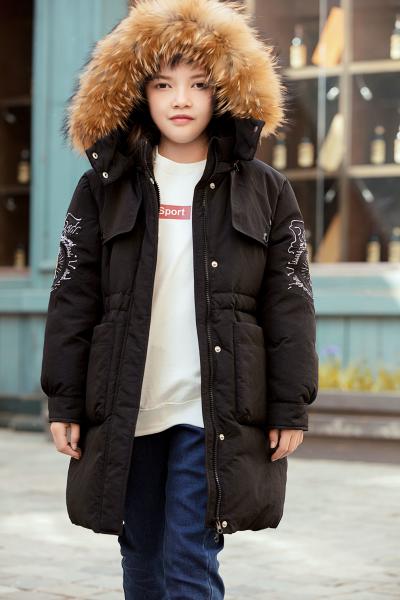 Kid Boutique Clothing Lots Wholesale Winter New Style Children Sport Puffy Duck