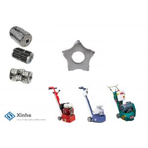 China Concrete Scarifier Accessories Drum, Shafts, Washers And 8pt Tct Cutter supplier
