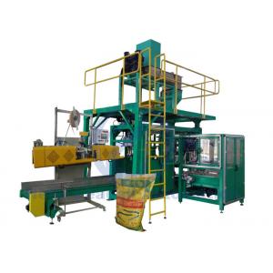 Aquatic Feed Big Bag Packing Machine For 25Kg PP Woven Bag With Label