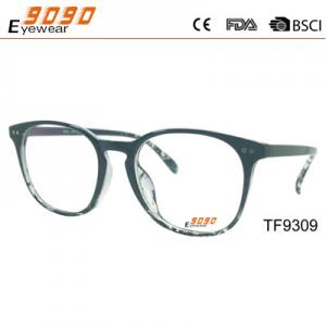 China Oval Simplicity optical frame made of TR90 ,suitable for men and women supplier