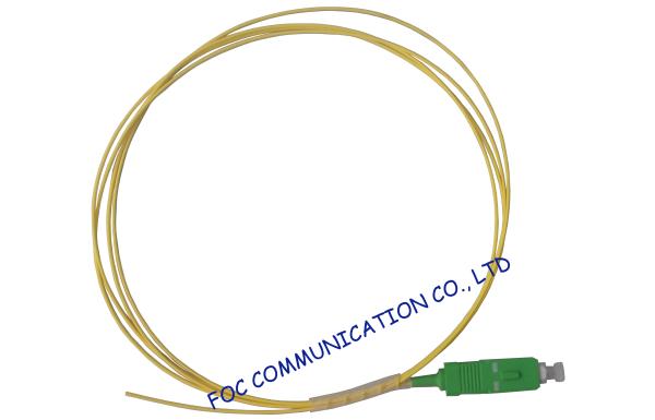Pérdida de inserción baja de la fibra SM Hytrel de Corning de la coleta de la fibra óptica del SC/de APC ODF