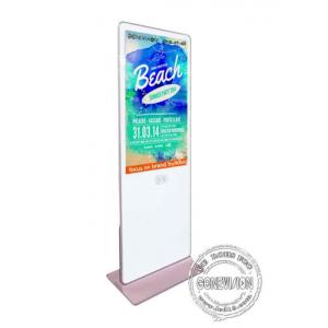 China Standee Android Wireless Kiosk Digital Signage Lcd Display 1920*1080 Max Resolution supplier