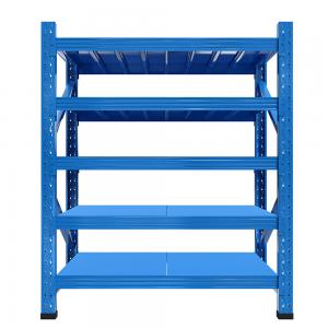 Medium Duty Rack Steel Storage Adjustable Shelving Warehouse Gondola Display Rack