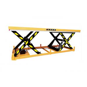 HW-D Series Double Scissor Stationary Lift Platform With Low Tension Control Box Capacity 2 Ton-8 Ton