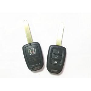 China Black ID47 Honda Remote Key 3 Button 433MHz FIT HONDA G NUMBER HLIK6-1T supplier