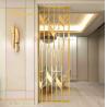 China PVD Stainless Steel Room Divider , 30mm Laser Cut Decorative Steel Privacy Panel wholesale