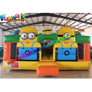 China Minions Inflatable Bouncer Jumping Castle, Despicable Me Fun City For Kids supplier